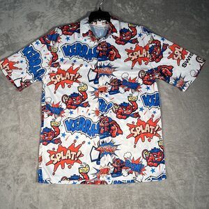 Jacksonville Jumbo Shrimp Men's Shirt Mens XL Comic Button Down Destroyer Rocks